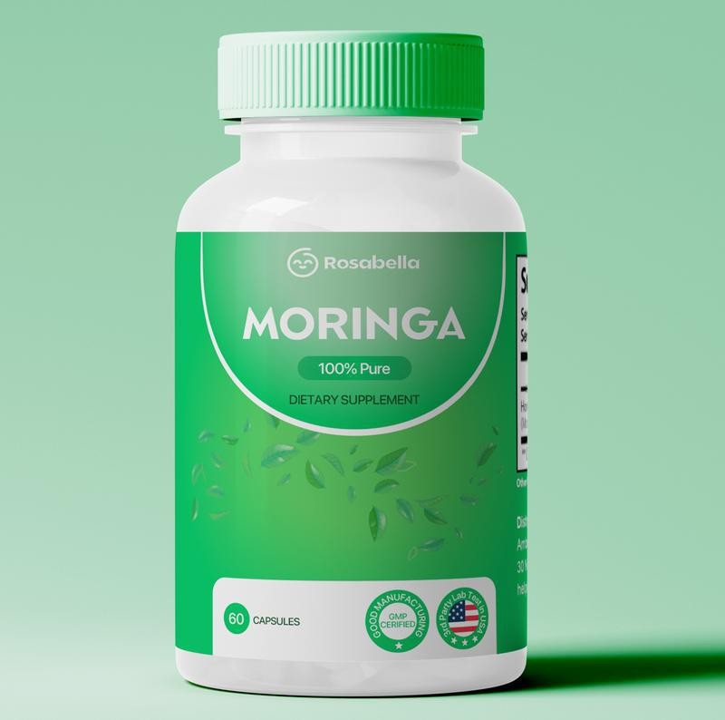 Moringa-Blatt-Kapseln