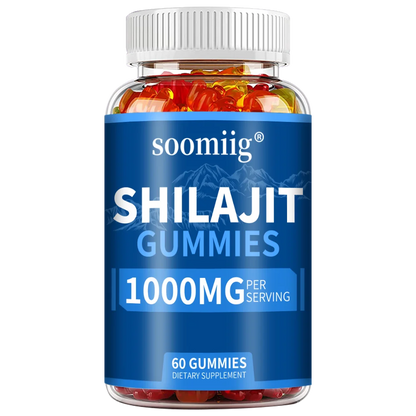 Shilajit Gummies - Stress Relief, Brain Health, Balanced Energy Levels and Anti-Aging