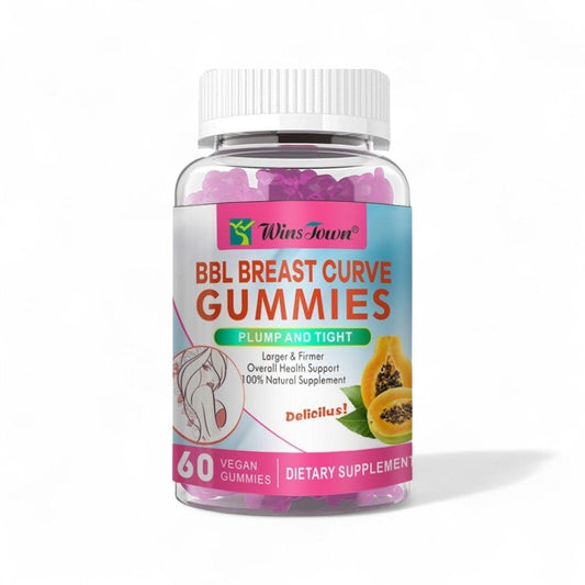 Gummibärchen für vollere Brustkonturen – 60 Stück pro Flasche